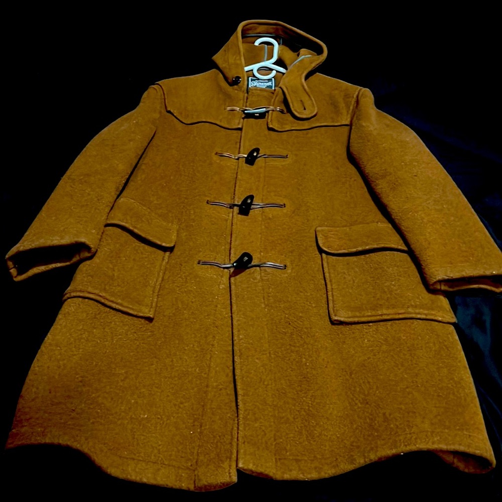 Glover duffle coat xl